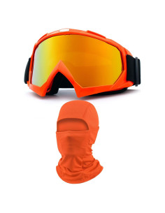 Gafas de Motocicleta Immoono con Balaclava y Lentes HD