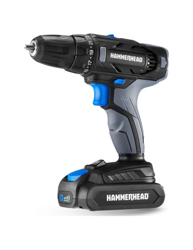 Martillo 20V Taladro Inalámbrico 2 Velocidades 1.5Ah HCDD201