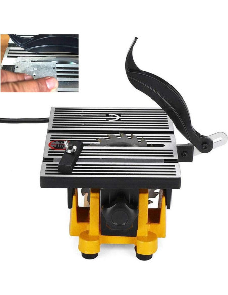 Sierra de Mesa Mini DNYSYSJ 10.16 cm 4500 RPM para Madera y Plástico