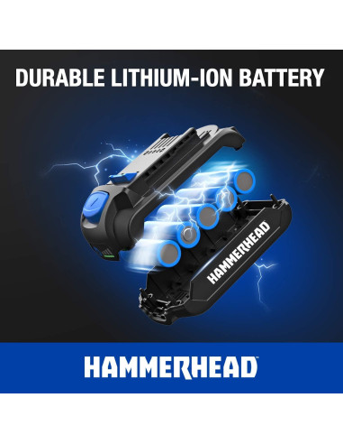 Martillo 20V Taladro Inalámbrico 2 Velocidades 1.5Ah HCDD201