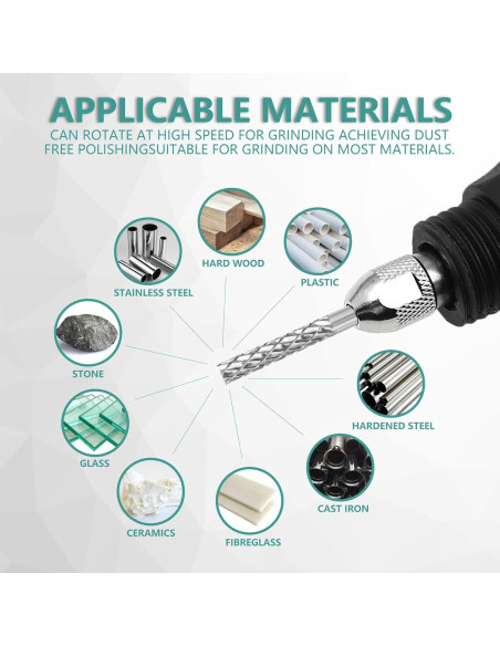 Juego de Brocas de Carburo CATITO - 20 Puntas 3 mm para Metal y Madera