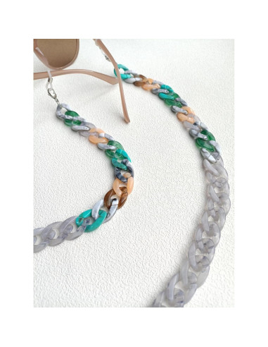 Cadena de Gafas Acrílicas Cosace 71 cm Antideslizante