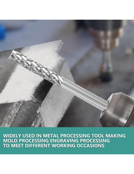 Juego de Brocas de Carburo CATITO - 20 Puntas 3 mm para Metal y Madera