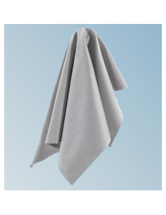 Toalla de limpieza microfibra extragrande JOS 50x50cm gris 2