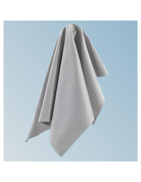 Toalla de limpieza microfibra extragrande JOS 50x50cm gris
