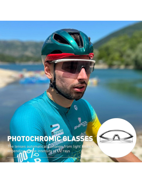Gafas de Ciclismo SCVCN S120 Fotoquímicas UV400 TR90