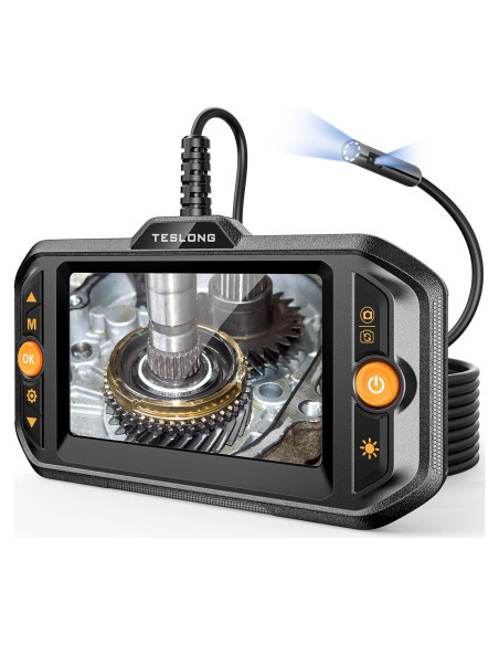 Endoscopio Doble Lente Teslong 5.03m con Luz LED y Cámara