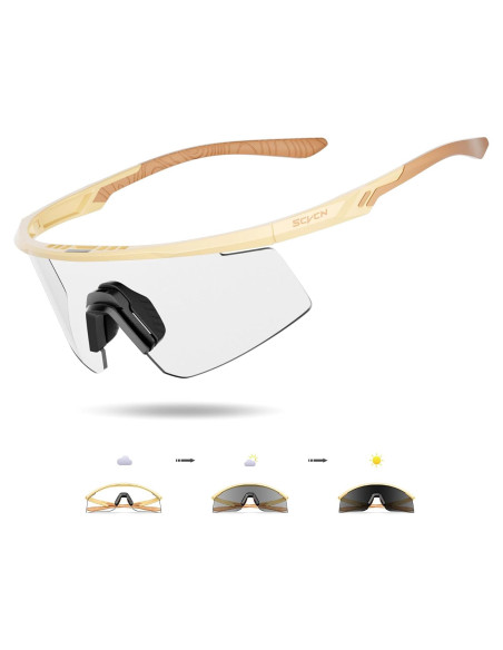 Gafas de Ciclismo SCVCN S120 Fotoquímicas UV400 TR90