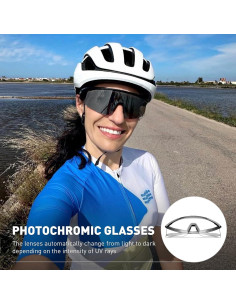 Gafas de Ciclismo SCVCN S120 Fotoquímicas UV400 TR90 2