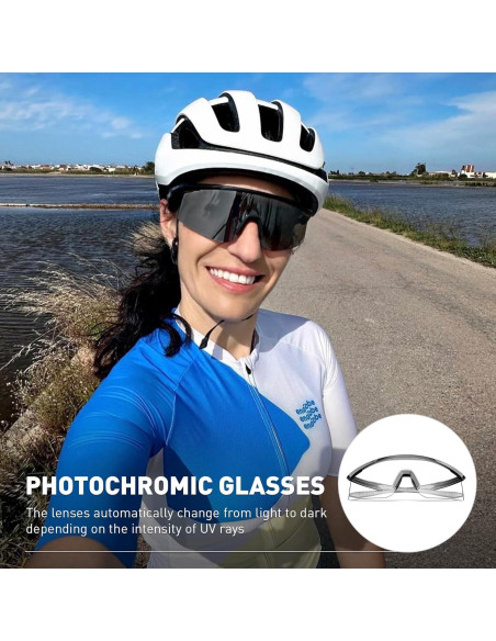 Gafas de Ciclismo SCVCN S120 Fotoquímicas UV400 TR90