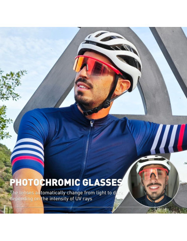 Gafas de Ciclismo SCVCN S120 Fotoquímicas UV400 TR90