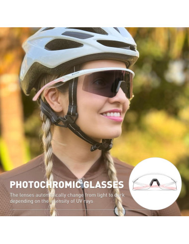 Gafas de Ciclismo SCVCN S120 Fotoquímicas UV400 TR90