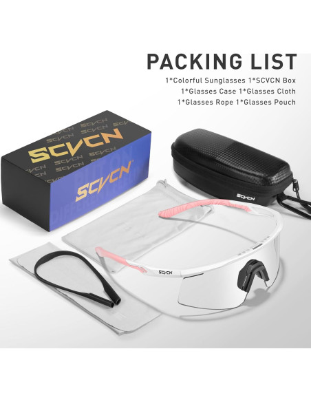 Gafas de Ciclismo SCVCN S120 Fotoquímicas UV400 TR90