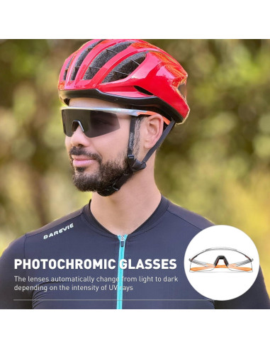 Gafas de Ciclismo SCVCN S120 Fotoquímicas UV400 TR90