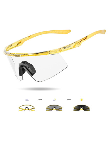 Gafas de Ciclismo SCVCN S120 Fotoquímicas UV400 TR90