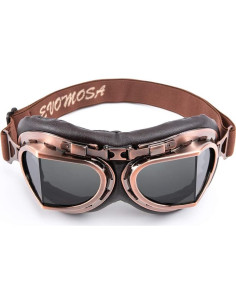 Gafas de Motocicleta Evomosa MG55 Vintage para Casco 2