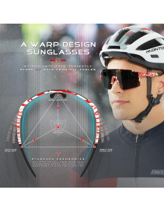 Gafas de Ciclismo ATTCL UV400 Polarizadas para Hombre y Mujer 2