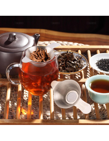 Colador de Acero Inoxidable AUEAR 2 Piezas Grande y Pequeño