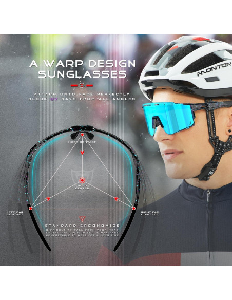 Gafas de sol ATTCL UV 400 para ciclismo y deportes