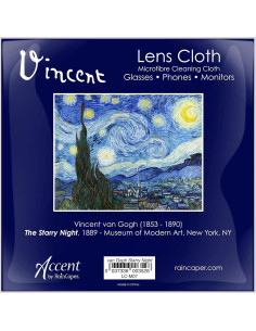 Paño de limpieza microfibra RainCaper 15x15 cm arte Van Gogh 2