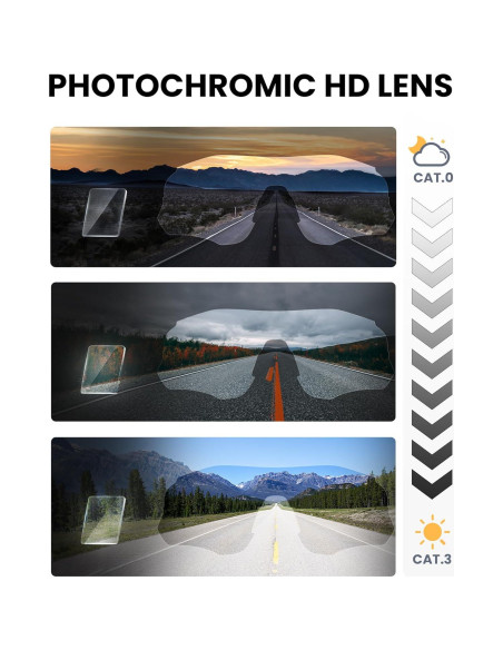Gafas de sol Photochromic OutdoorMaster HD unisex UV400
