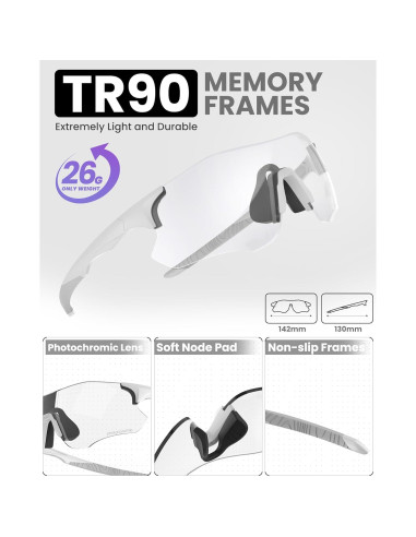 Gafas de sol Photochromic OutdoorMaster HD unisex UV400