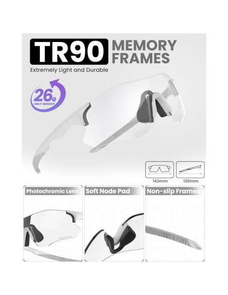 Gafas de sol Photochromic OutdoorMaster HD unisex UV400