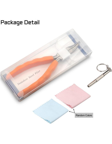 Alicate de Punta Curva LEONTOOL 15.24 cm con Destornillador