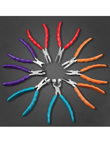 Alicate de Punta Curva LEONTOOL 15.24 cm con Destornillador