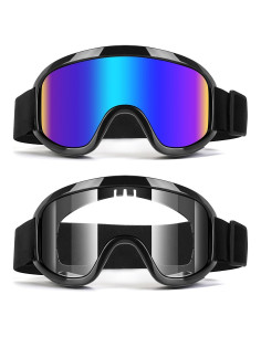 Gafas de Motocross UV400 - Protección y Comodidad