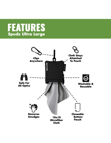 Paño de Microfibra Spudz Ultra Tigre 25,4 x 25,4 cm