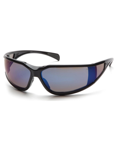 Gafas de seguridad Pyramex Exeter con lente azul espejo Gafas de seguridad Pyramex Exeter con lente azul espejo