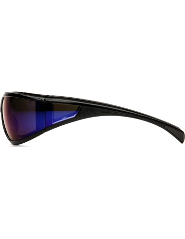 Gafas de seguridad Pyramex Exeter con lente azul espejo