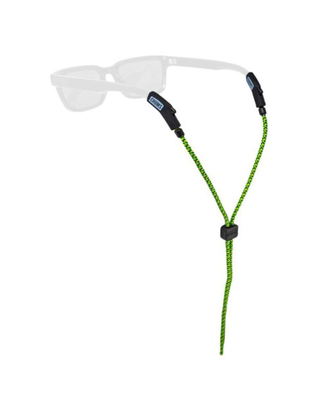 Retenedor de Gafas Chums 3mm Ripcord Unisex Verde Amarillo