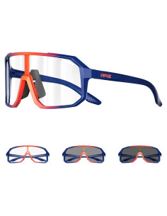 Gafas de Ciclismo KAPVOE K62 Fotoquímicas UV400 para Adultos
