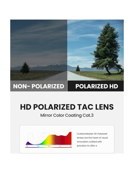 Gafas de sol OutdoorMaster HawkView polarizadas rojas