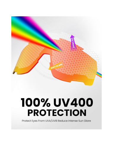 Gafas de sol OutdoorMaster HawkView polarizadas rojas