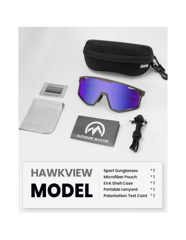 Gafas de sol OutdoorMaster Hawkview polarizadas UV400