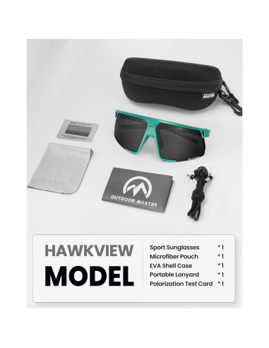 Gafas de sol OutdoorMaster HawkView polarizadas UV400