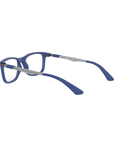 Montura de gafas Ray-Ban Junior RY1549 Cuadradas Azul Mate