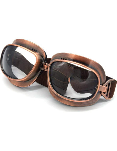 Gafas de piloto Kucehiup con lentes transparentes UV