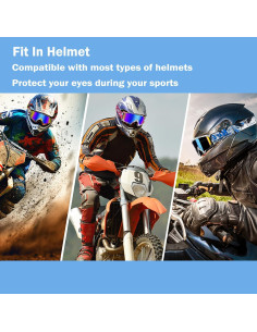 Gafas de Motocross YOHOG Modelo YO-FALG UV400 Antivaho 2