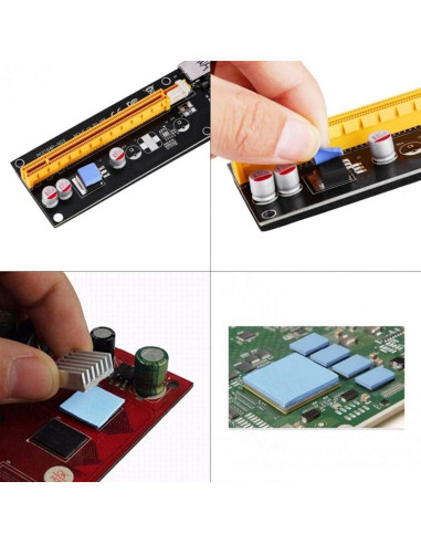 Almohadilla Térmica AIYUNNI 100x100x0.5mm 6.0 W/mK Silicona