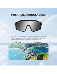 Gafas de sol deportivas WGKVP 5051 UV400 polarizadas 2