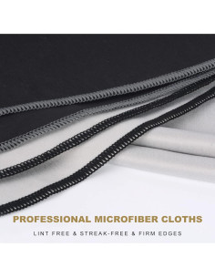 Paños de Microfibra SINLAND 4 Piezas 50,8x63,5cm Sin Pelusa 2