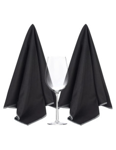 Paños de Microfibra SINLAND 50.8x63.5cm 2 Piezas Negro