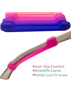 Retenedor de Gafas KECHIO Antideslizante Silicona para Adultos 2