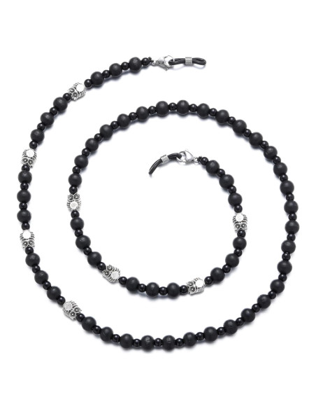 Cadena de Gafas GIOLOYS de Madera Hecha a Mano 69.85 cm