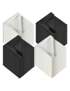 Paños de Microfibra Sumind 100 Pcs 13.97 cm para Gafas