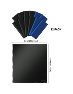 Paños de Microfibra IBENZER 12 Piezas 15x18 cm 2